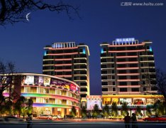 城市商業廣場效果圖2